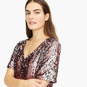 J.Crew Pink Sequin Dress - NWT!